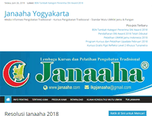 Tablet Screenshot of janaaha.com